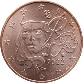 2 centy 2022 francja a